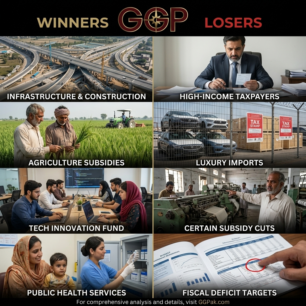 Pakistan Budget 2026 - The Winners and the Losers